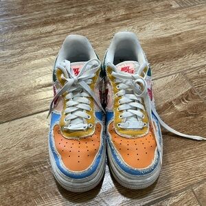 Nike Air Force 1s Tear Away Color